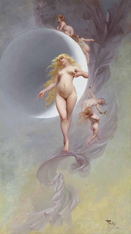 Luis Ricardo Falero The planet Venus Germany oil painting art